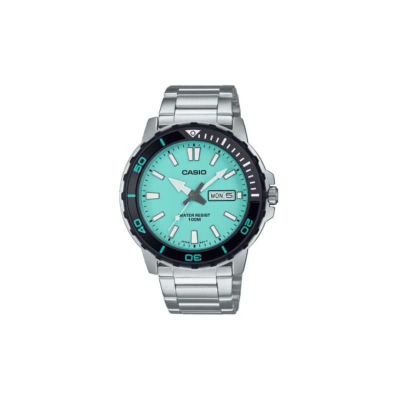 CASIO 100m waterproof Quartz Steel Strap same style for men and women green dial MTD-125D-2A2V зелёный
CASIO 100m waterproof Quartz Steel Strap same style for men and women green dial MTD-125D-2A2V зелёный