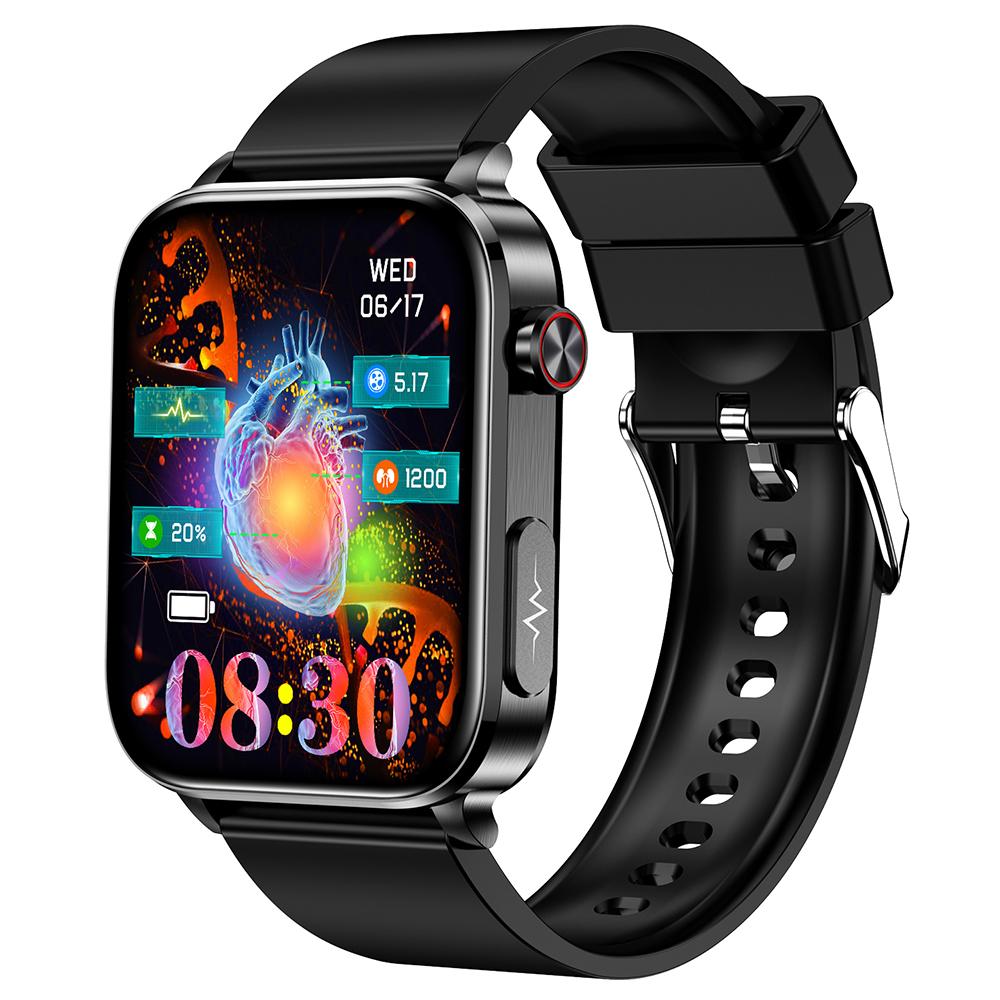 TK15 1.96 Bluetooth Call ECG Smart Bracelet Heart Rate Temperature Monitoring Sports Watch with Pedometer, Silicone Remine
TK15 1.96 Bluetooth Call ECG Smart Bracelet Heart Rate Temperature Monitoring Sports Watch with Pedometer, Silicone Remine