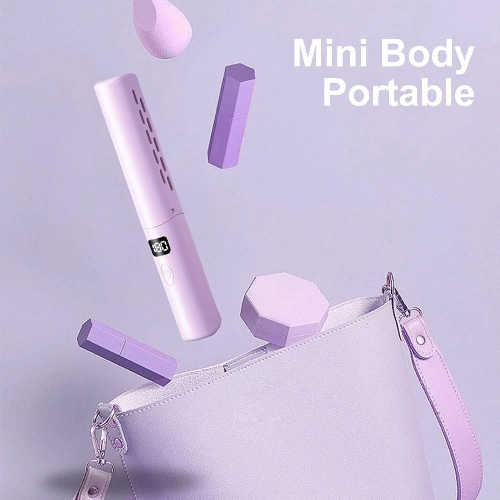 Mini Hair Straightener Fast Heating Cordless Hair Straightener Brush Rechargeable 3 Gear Temperature for All Hair Types фиолетовый
Mini Hair Straightener Fast Heating Cordless Hair Straightener Brush Rechargeable 3 Gear Temperature for All Hair Types фиолетовый