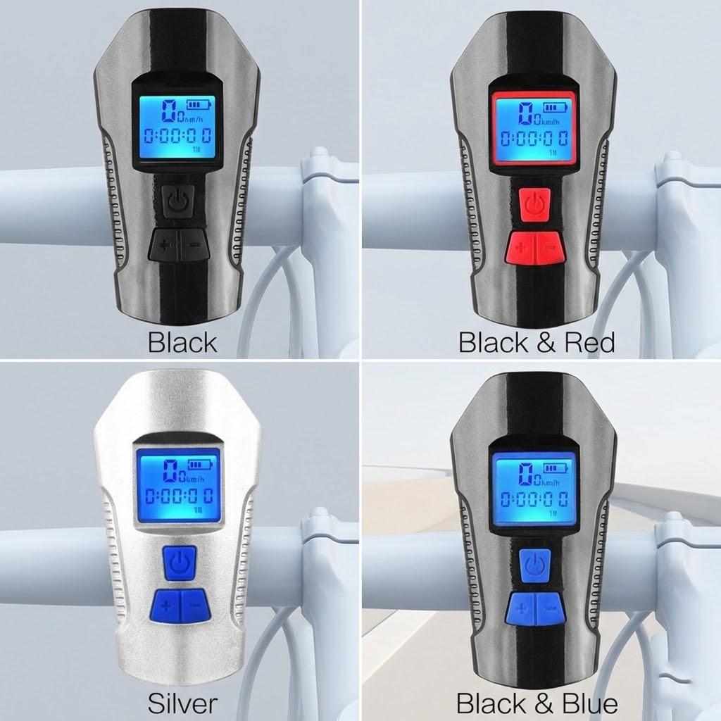 350Lumen Rechargeable Bike Headlight Waterproof Speedometer Odometer Super Bright Multifunction Cycling Light чорний
350Lumen Rechargeable Bike Headlight Waterproof Speedometer Odometer Super Bright Multifunction Cycling Light чорний