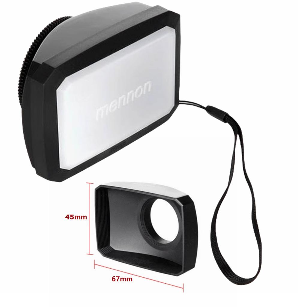 DV Video Camera Vintage Rectangle Lens Hood Shade Mask Screw Mount Wide Angle Light Shield 16:9 Format with White Balance Cover 30mm
DV Video Camera Vintage Rectangle Lens Hood Shade Mask Screw Mount Wide Angle Light Shield 16:9 Format with White Balance Cover 30mm