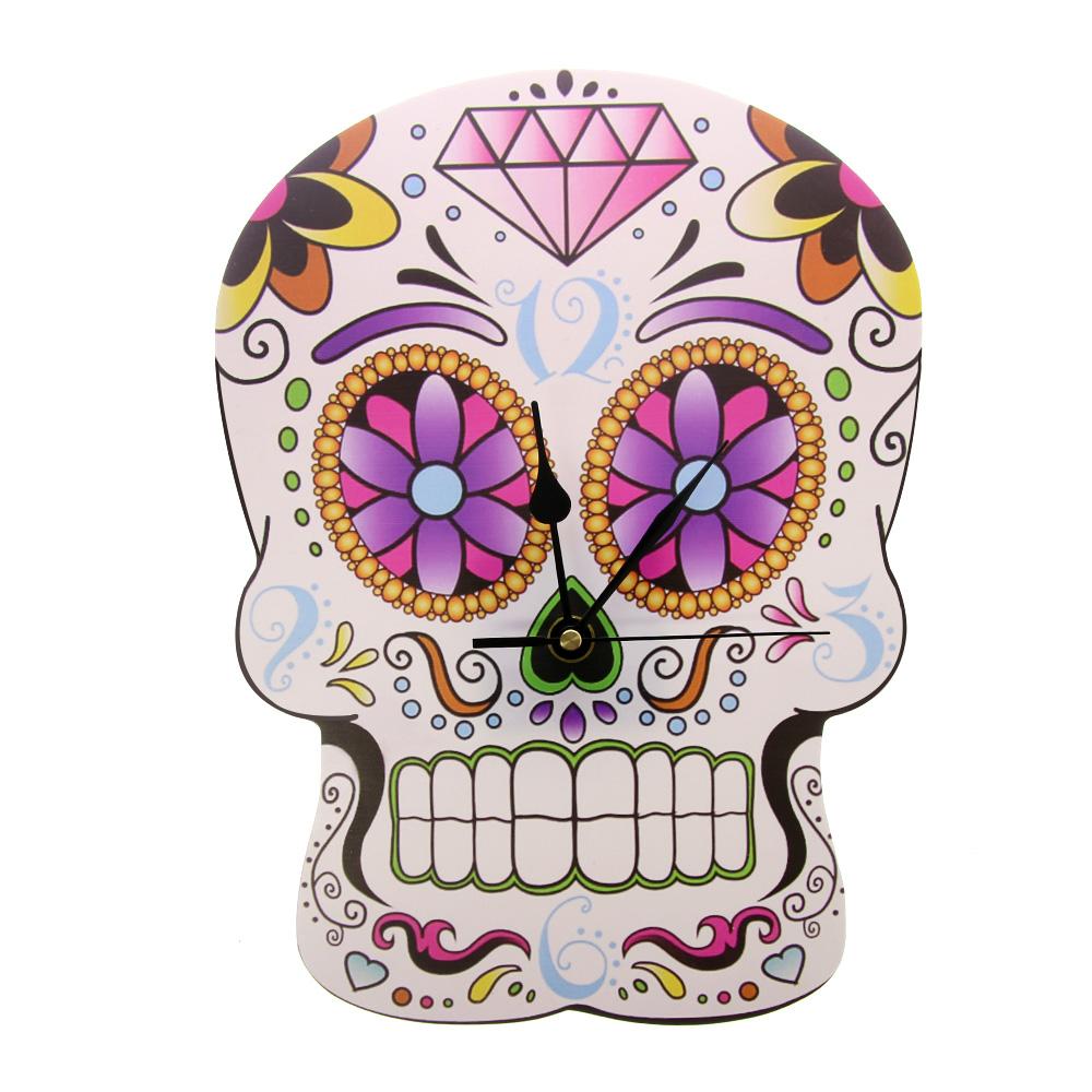 Настенные часы с черепом Dia de los Muertos, День мертвых, Хэллоуин, домашний декор, цветочный узор, современные настенные часы с цветным принтом
Настенные часы с черепом Dia de los Muertos, День мертвых, Хэллоуин, домашний декор, цветочный узор, современные настенные часы с цветным принтом