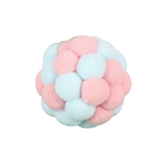 Plush Cat Toy Ball with Built-in Bell Soft Macaron Balls Bite-Resistant Cat Chew Toys for Indoor Cats and Kittens світло-синій колір
Plush Cat Toy Ball with Built-in Bell Soft Macaron Balls Bite-Resistant Cat Chew Toys for Indoor Cats and Kittens світло-синій колір