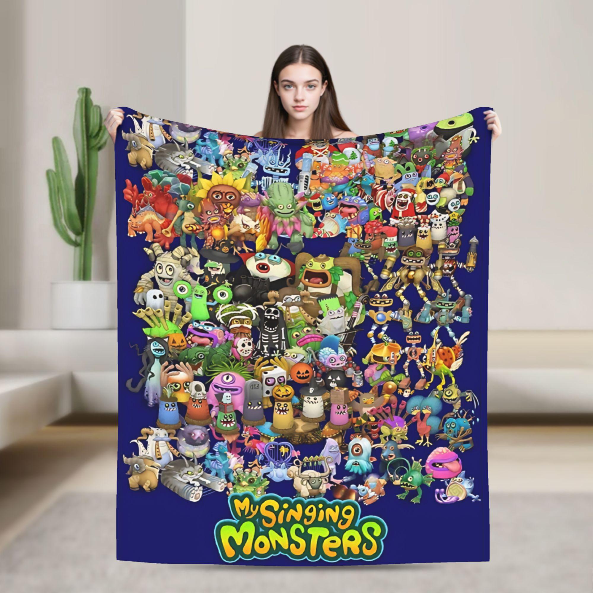 Warm Blanket Camping My Singing Monsters Bedding Throws Flannel Bedspread For Couch Chair Sofa Bed Pattern Sofa Bed Cover 30x40in
Warm Blanket Camping My Singing Monsters Bedding Throws Flannel Bedspread For Couch Chair Sofa Bed Pattern Sofa Bed Cover 30x40in