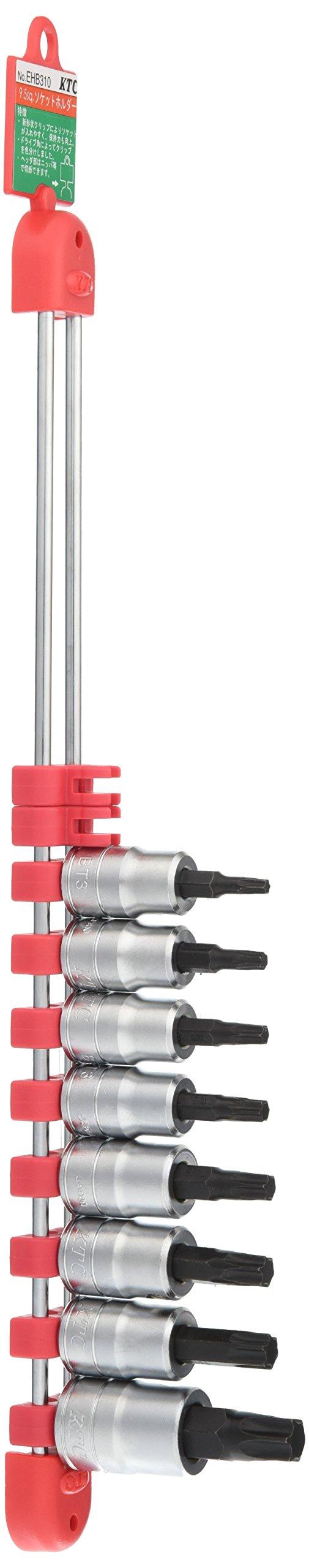 Kyoto Tool Short Torx Bit Socket TBT3S08T (KTC) 9.5mm (3/8 inch) T-Shaped Set, 8-Piece Set,
Kyoto Tool Short Torx Bit Socket TBT3S08T (KTC) 9.5mm (3/8 inch) T-Shaped Set, 8-Piece Set,
