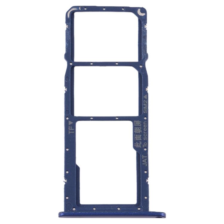 For Huawei Y6s (2019) Dual SIM Card+TF Card Tray Holder Phone Replacement Part (without Logo) Blue
For Huawei Y6s (2019) Dual SIM Card+TF Card Tray Holder Phone Replacement Part (without Logo) Blue