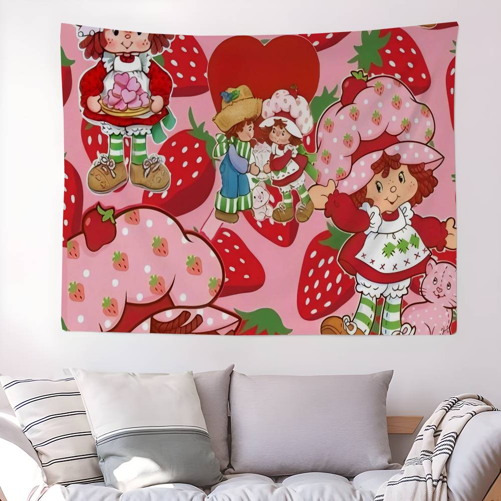 S-Strawberry Cartoon S-Shortcake Girl DIY Wall Tapestry Hanging Tarot Hippie Wall Rugs Dorm Home Decor 50x70 cm
S-Strawberry Cartoon S-Shortcake Girl DIY Wall Tapestry Hanging Tarot Hippie Wall Rugs Dorm Home Decor 50x70 cm