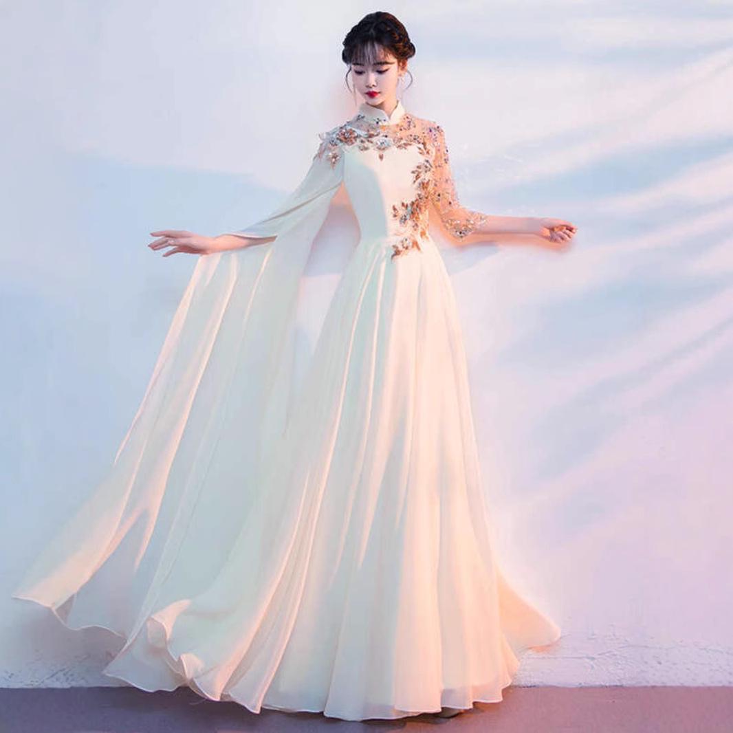 Women s Champagne Guzheng Solo Evening Dress - Grand Chorus Performance & Poetry Recitation Costume 2025 3XL
Women s Champagne Guzheng Solo Evening Dress - Grand Chorus Performance & Poetry Recitation Costume 2025 3XL