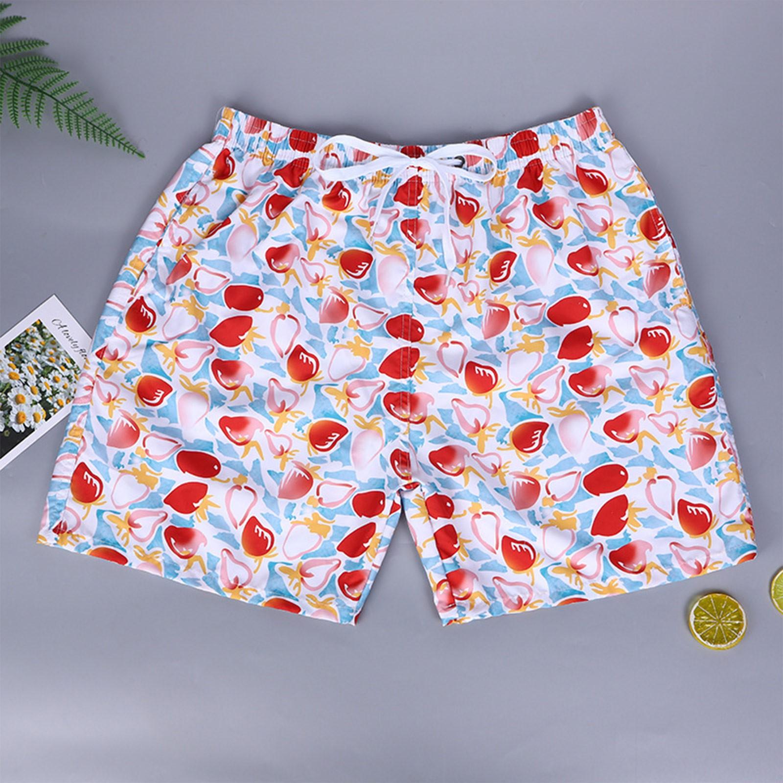 Мужские летние повседневные свободные мужские пляжные шорты на шнуровке в гавайском стиле Мужские шорты XL красный
Мужские летние повседневные свободные мужские пляжные шорты на шнуровке в гавайском стиле Мужские шорты XL красный