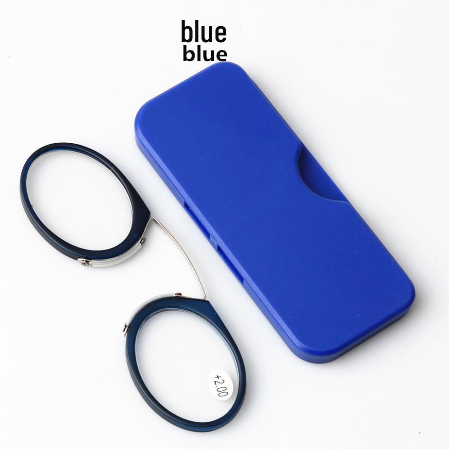 Trendy Retro Clip-On Mini Reading Glasses for Seniors 250 синий
Trendy Retro Clip-On Mini Reading Glasses for Seniors 250 синий