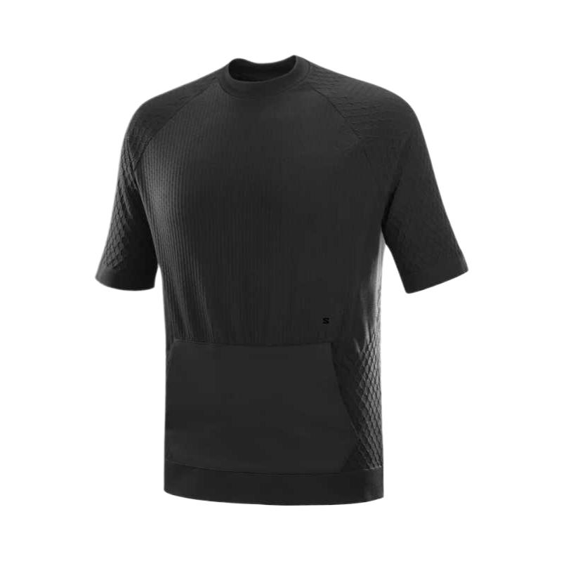 Salomon Cifer Round Neck Comfortable Casual Short Sleeve T-Shirt Unisex Tops Deep-Black C24557 M
Salomon Cifer Round Neck Comfortable Casual Short Sleeve T-Shirt Unisex Tops Deep-Black C24557 M
