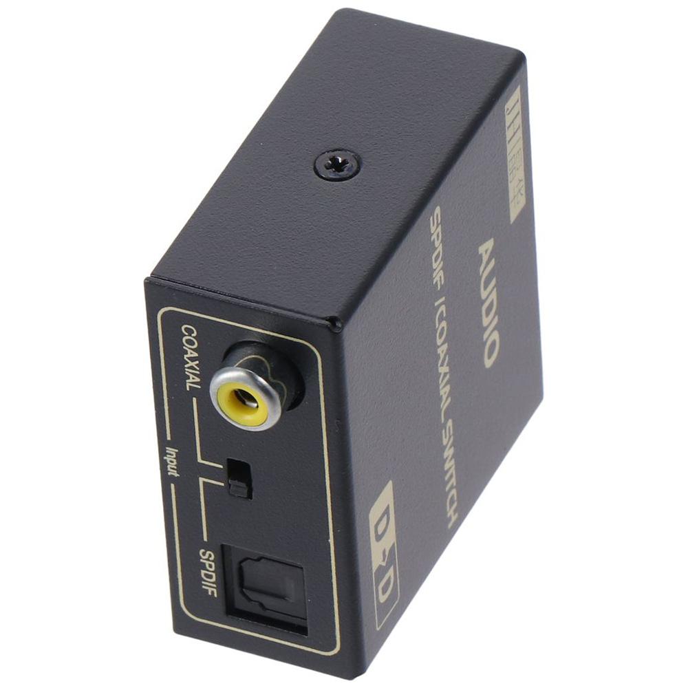 Двунаправленный коаксиально-оптический черный оптический Toslink SPDIF PS4 Xbox, HDTV Blu-ray
Двунаправленный коаксиально-оптический черный оптический Toslink SPDIF PS4 Xbox, HDTV Blu-ray