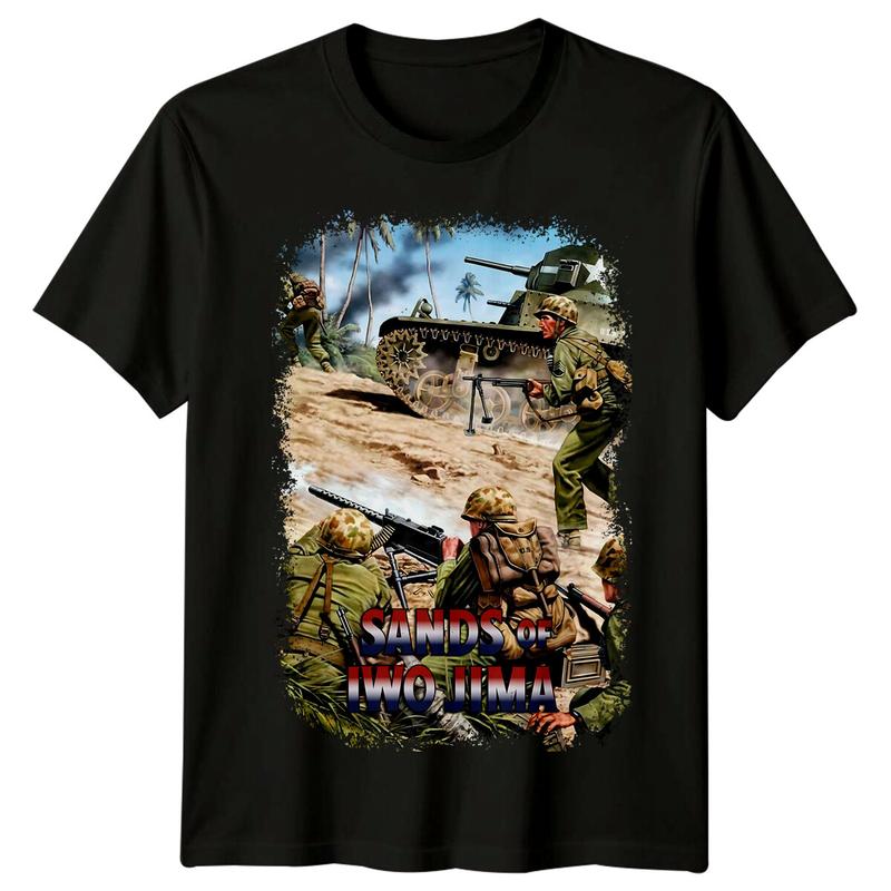 Sands of Iwo Jima (1950) Movie Poster Inspired Unisex T-Shirt Retro 80s Tee XXL
Sands of Iwo Jima (1950) Movie Poster Inspired Unisex T-Shirt Retro 80s Tee XXL