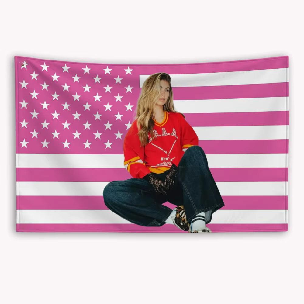Roxy Decker American Flag Banner Tapestry Flat Printed Fun Wall Hanging for Bedroom Garage Barbershop Decor 74x94cm(29x37in)
Roxy Decker American Flag Banner Tapestry Flat Printed Fun Wall Hanging for Bedroom Garage Barbershop Decor 74x94cm(29x37in)
