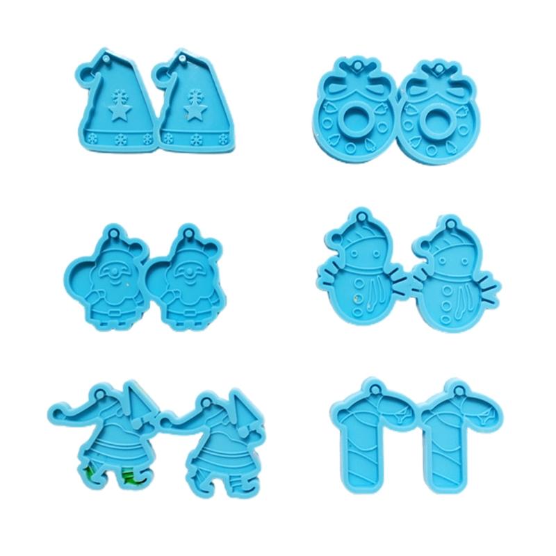 Christmas Pendant Combination Earrings Mold Christmas Pendant Silicone Mold Home Decoration Mold Suitable for Women
Christmas Pendant Combination Earrings Mold Christmas Pendant Silicone Mold Home Decoration Mold Suitable for Women