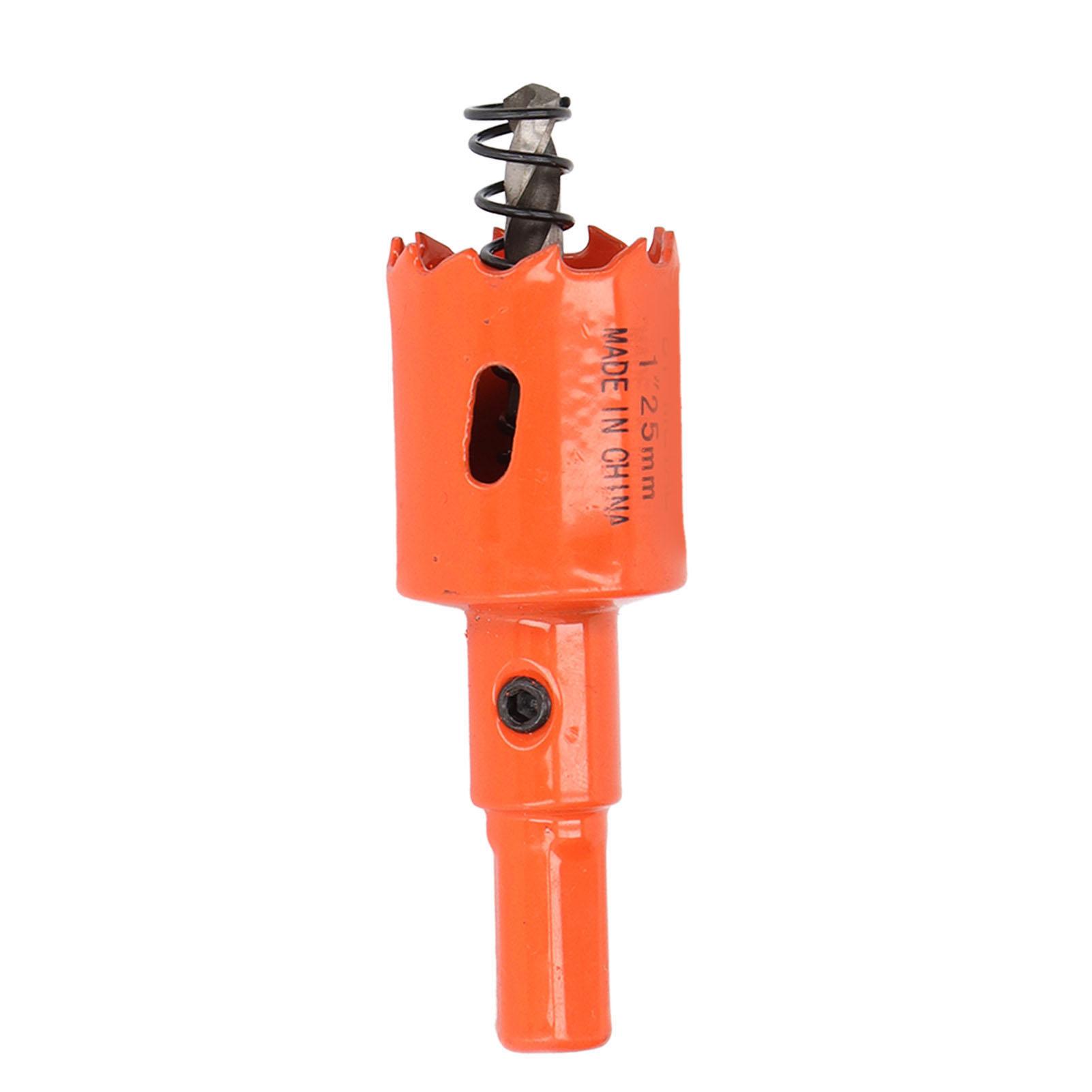 Bi Metal Hole Saw Drill Bit High Speed Steel Saw Cutter with Mandrel for Wood and Metal 1in (25mm)
Bi Metal Hole Saw Drill Bit High Speed Steel Saw Cutter with Mandrel for Wood and Metal 1in (25mm)