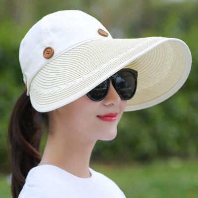 new Hats Women Wide Large Brim Floppy Summer Beach Sun Hat Straw Hat Button Cap Summer Hats For Women Anti-uv Visor Cap Female 55-59cm
new Hats Women Wide Large Brim Floppy Summer Beach Sun Hat Straw Hat Button Cap Summer Hats For Women Anti-uv Visor Cap Female 55-59cm