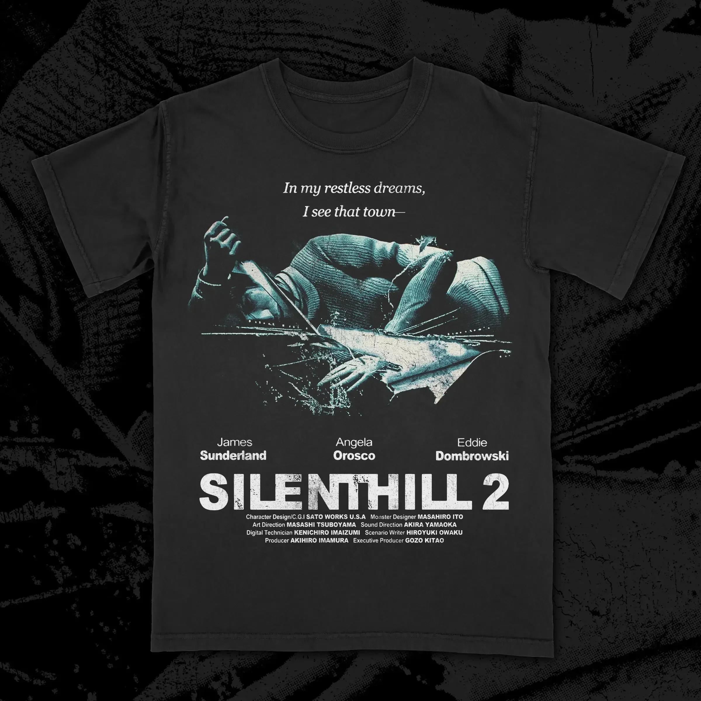 Classic Game Tshirt Silent Hill TEE Women Short Sleeves Street Casual Cotton Gift for Fans Short Sleeves Hip Hop Oversized Tops 4XL
Classic Game Tshirt Silent Hill TEE Women Short Sleeves Street Casual Cotton Gift for Fans Short Sleeves Hip Hop Oversized Tops 4XL