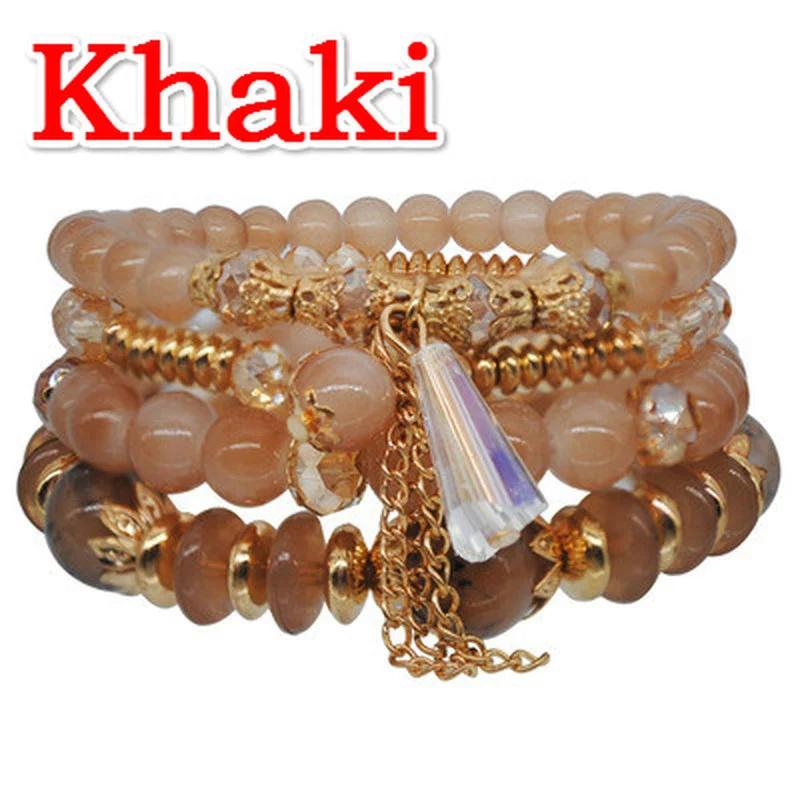 Корейская версия модного свежего браслета с подвеской в виде Эйфелевой башни и цветка, элегантный женский кожаный плетеный браслет хаки
Корейская версия модного свежего браслета с подвеской в виде Эйфелевой башни и цветка, элегантный женский кожаный плетеный браслет хаки