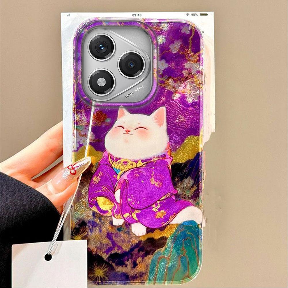 Lucky Purple Cat Glacier Texture Phone Case for Honor 400 200 Pro Magic7 6 5 Lite X9a X9c X8b X8a X8c X7c Silicone Shell Cover Honor 400 Pro білий
Lucky Purple Cat Glacier Texture Phone Case for Honor 400 200 Pro Magic7 6 5 Lite X9a X9c X8b X8a X8c X7c Silicone Shell Cover Honor 400 Pro білий