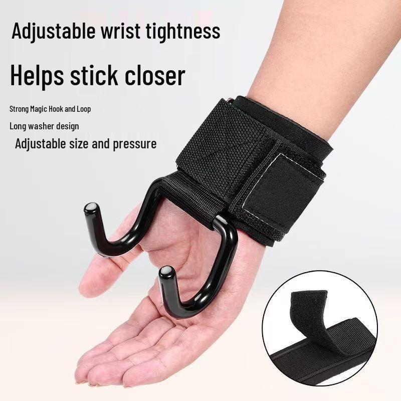 Non-Slip Steel Hook for Deadlift, Barbell, Dumbbell & Pull-up Assistance
Non-Slip Steel Hook for Deadlift, Barbell, Dumbbell & Pull-up Assistance