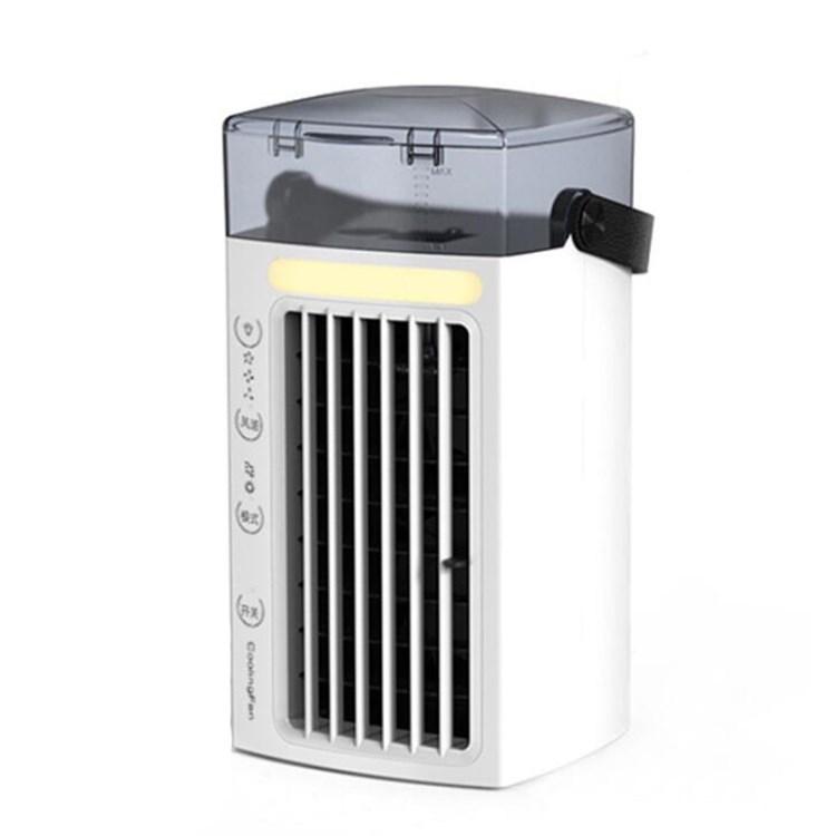Quiet Mobile Air Conditioner Personal Air Cooler Purifier Fan with 3 Speeds Colorful Light for Home Travel Office White
Quiet Mobile Air Conditioner Personal Air Cooler Purifier Fan with 3 Speeds Colorful Light for Home Travel Office White