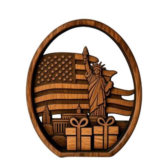 Patriotic 4th of July Table Centerpiece Wooden America Flag Lady Liberty Standing Sign for Independence Day Farmhouse Tiered Tray Decor A
Patriotic 4th of July Table Centerpiece Wooden America Flag Lady Liberty Standing Sign for Independence Day Farmhouse Tiered Tray Decor A