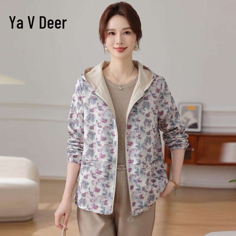 Yalu Mid-Aged Women s Floral Hooded Jacket 5XL
Yalu Mid-Aged Women s Floral Hooded Jacket 5XL