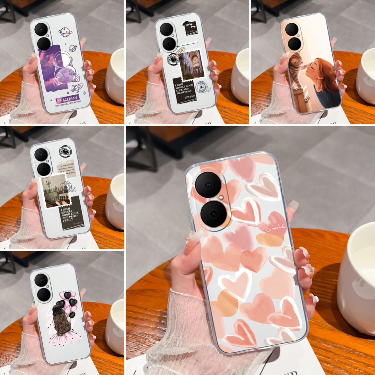 Чехол для Huawei Enjoy 80 70x Y6 P40 Y5 Y8p P50 с рисунком «Теплое сердце маленькой девочки», прозрачный, из мягкого ТПУ силикона, противоударный, чехол для Huawei, Capa Huawei Enjoy 80
Чехол для Huawei Enjoy 80 70x Y6 P40 Y5 Y8p P50 с рисунком «Теплое сердце маленькой девочки», прозрачный, из мягкого ТПУ силикона, противоударный, чехол для Huawei, Capa Huawei Enjoy 80
