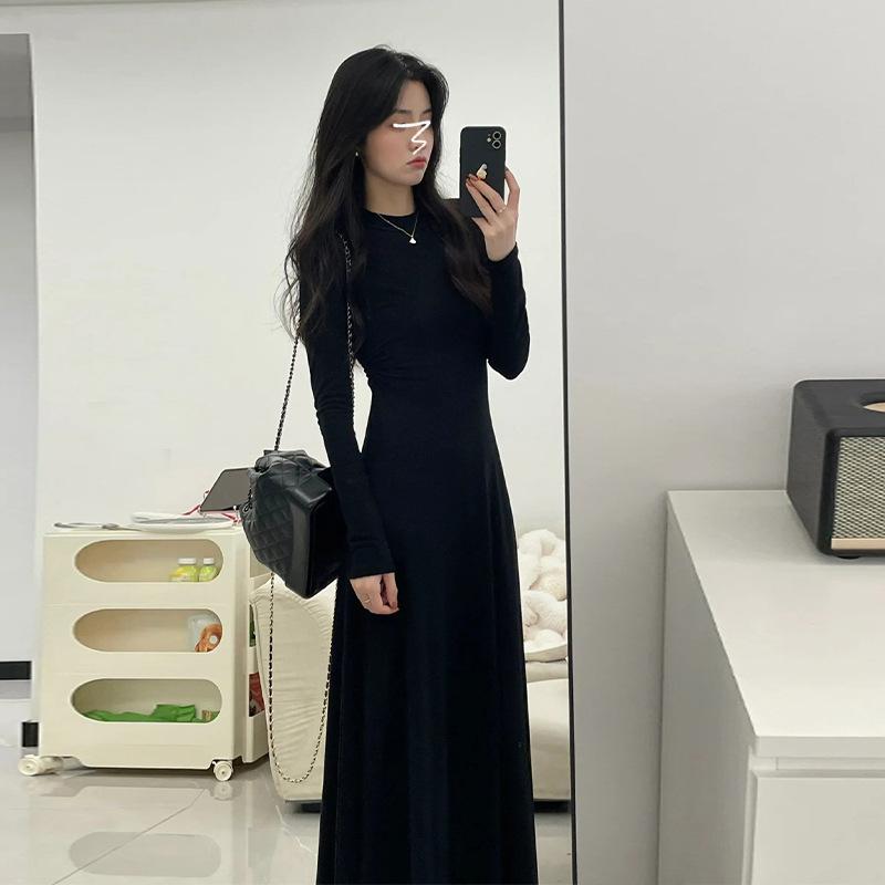 Black long-sleeved dress, children s temperament waist slim-fitting inner dress s recommends 40-47.5kg
Black long-sleeved dress, children s temperament waist slim-fitting inner dress s recommends 40-47.5kg