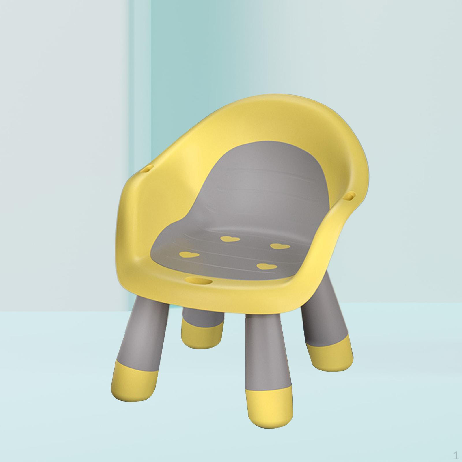 Детский стул, детский милый современный стиль, легкий прочный стульчик для кормления, стульчик для кормления от 1 до 8 лет жёлтый