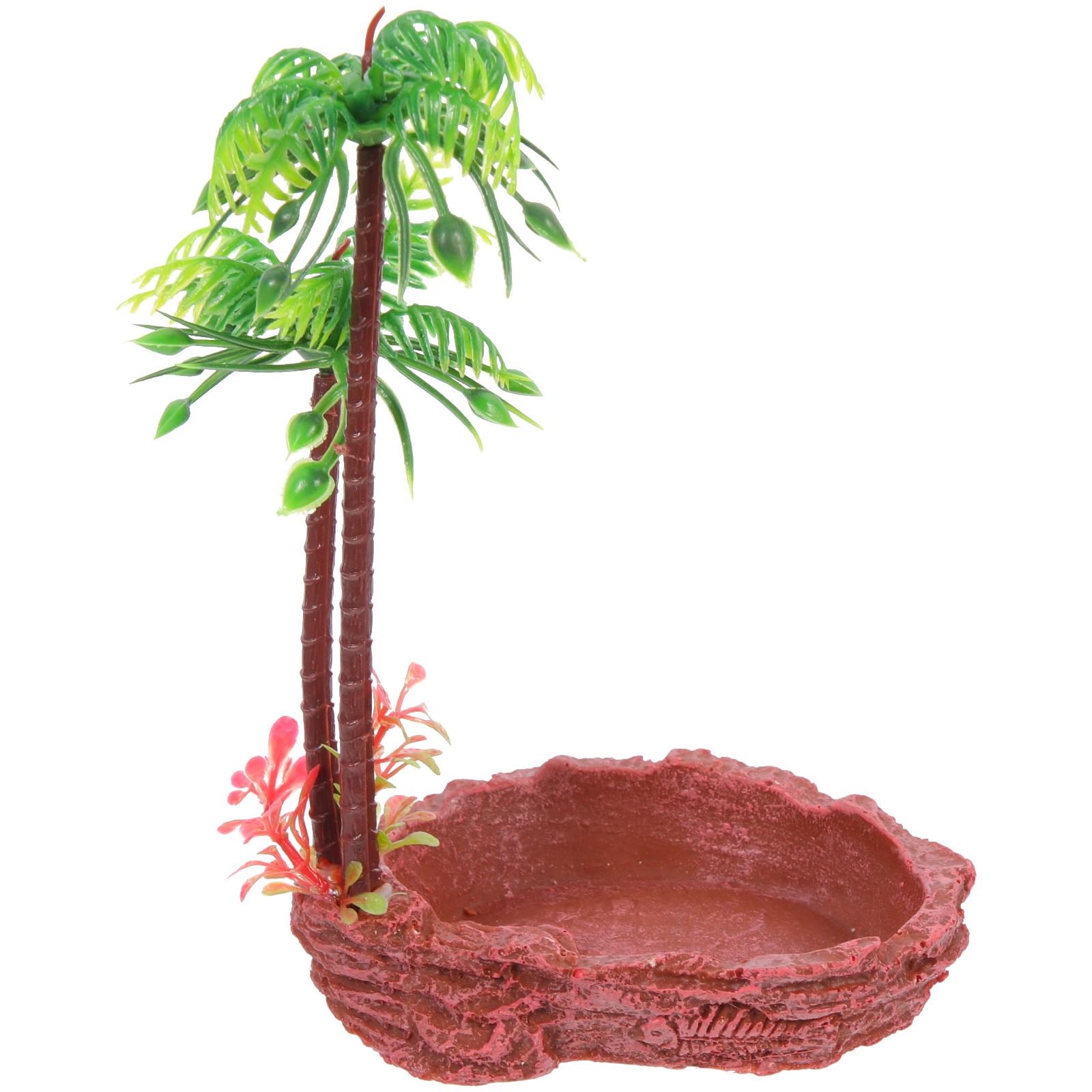 Water Basin Feeder Bearded Dragon Food Bowl Reptile Feeding Holder Terrarium Resin 9x16cm
Water Basin Feeder Bearded Dragon Food Bowl Reptile Feeding Holder Terrarium Resin 9x16cm