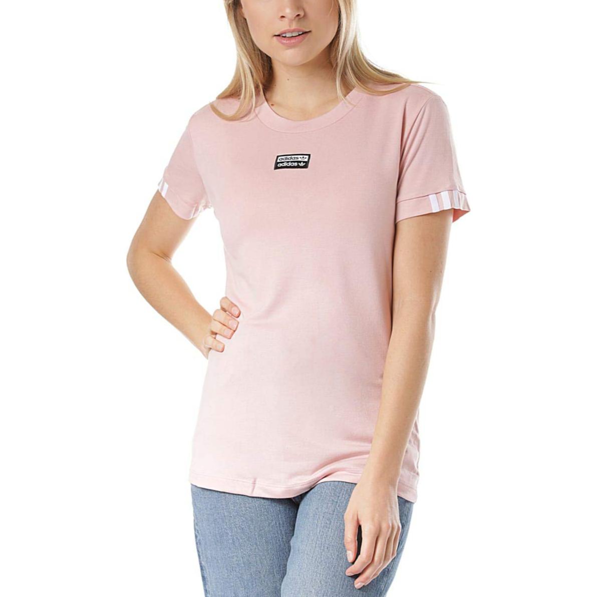 Adidas Originals Logo Round Neck Comfortable Short Sleeve T-Shirt Women T-Shirts Pink ED7443 S
Adidas Originals Logo Round Neck Comfortable Short Sleeve T-Shirt Women T-Shirts Pink ED7443 S