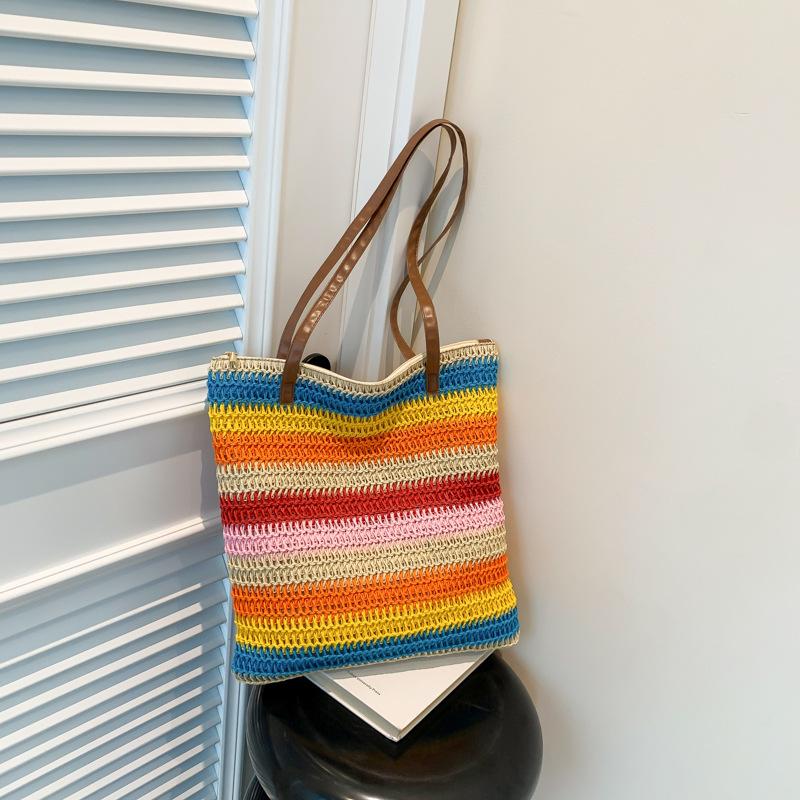 Простая повседневная сумка через плечо, модная сумка большой вместимости для поездок на работу, новая летняя модная сумка через плечо
Простая повседневная сумка через плечо, модная сумка большой вместимости для поездок на работу, новая летняя модная сумка через плечо