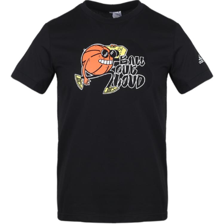 Adidas Adi Ball Out Soft Comfortable Skin-Friendly Round Neck Short Sleeve T-Shirt Men Tops Black DU6855 S
Adidas Adi Ball Out Soft Comfortable Skin-Friendly Round Neck Short Sleeve T-Shirt Men Tops Black DU6855 S