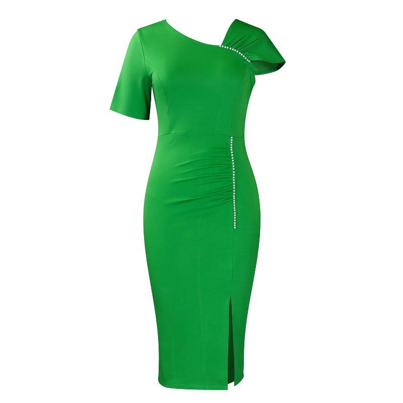 Новый темперамент бусины на бедрах высокая талия юбка-карандаш Tongle африканское платье XXXL зелёный
Новый темперамент бусины на бедрах высокая талия юбка-карандаш Tongle африканское платье XXXL зелёный