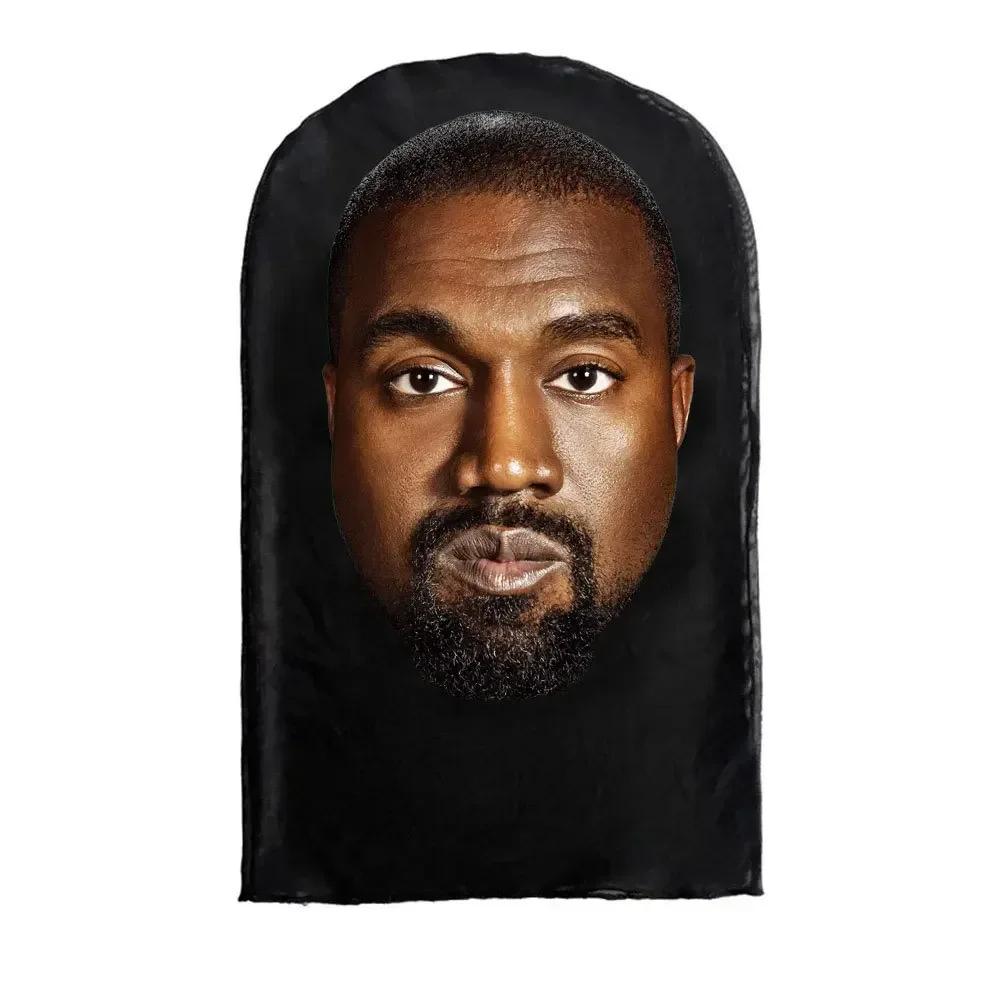 Cosplay Headwear Hip Hop Fashion Hood Hat Headgear New 3D Printed Kanye Mask Elastic Mesh Halloween Decor Full Face Mask Unisex
Cosplay Headwear Hip Hop Fashion Hood Hat Headgear New 3D Printed Kanye Mask Elastic Mesh Halloween Decor Full Face Mask Unisex