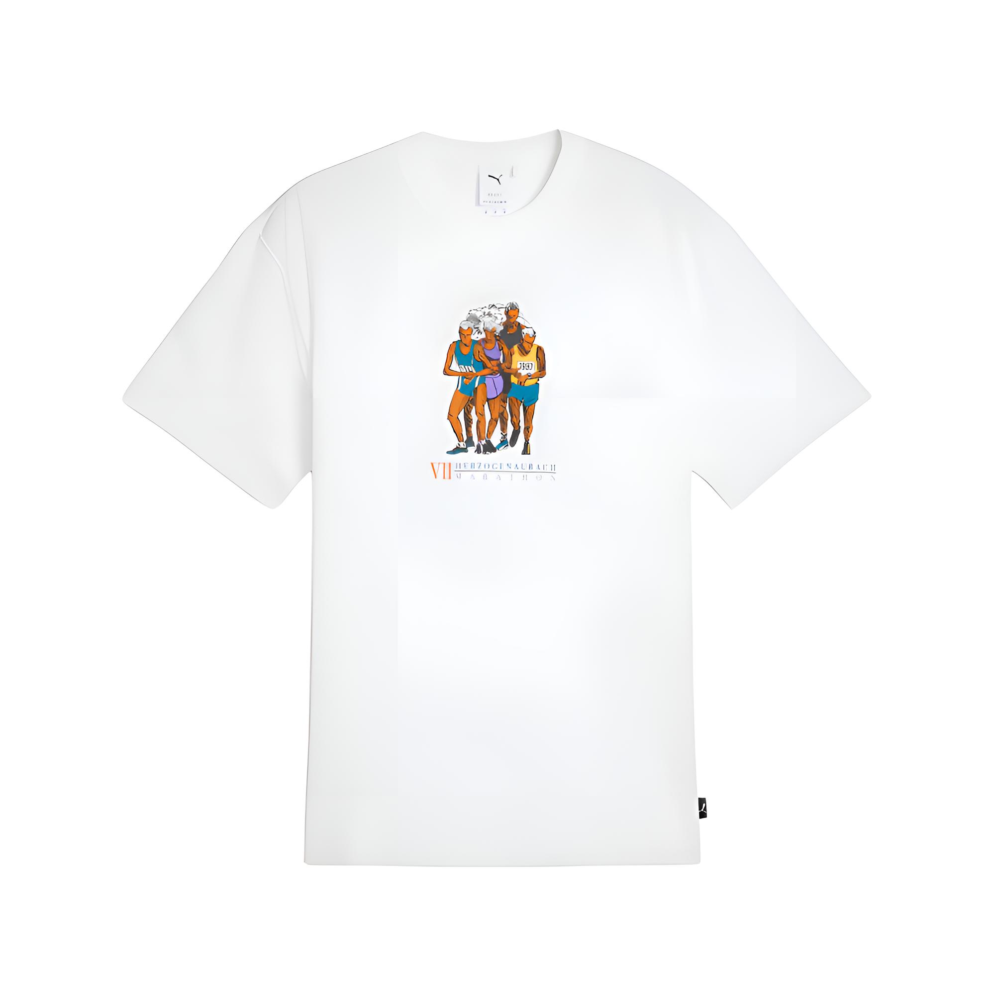 Puma Graphics Marathon Simple Pullover Comfortable Short Sleeve T-Shirt Unisex Tops White 629413-02 XL
Puma Graphics Marathon Simple Pullover Comfortable Short Sleeve T-Shirt Unisex Tops White 629413-02 XL