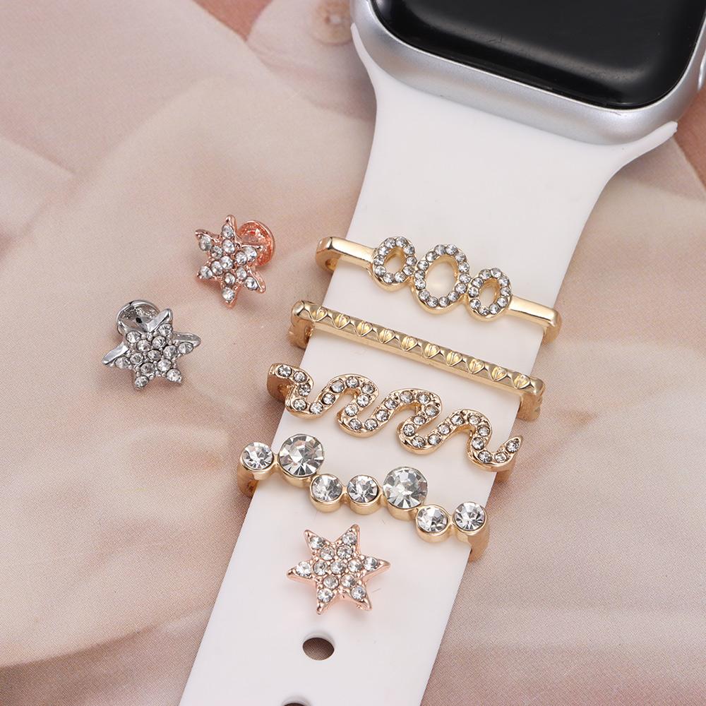 Brooch Bracelet Diamond For Apple Watch Band Decorative Ring Wristbelt Charms Watch Band Ornament
Brooch Bracelet Diamond For Apple Watch Band Decorative Ring Wristbelt Charms Watch Band Ornament