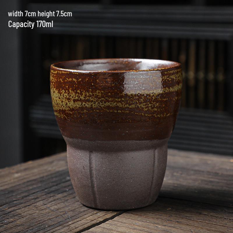 Japanese Rustic Ceramic Espresso and Tea Cup 170ml
Japanese Rustic Ceramic Espresso and Tea Cup 170ml