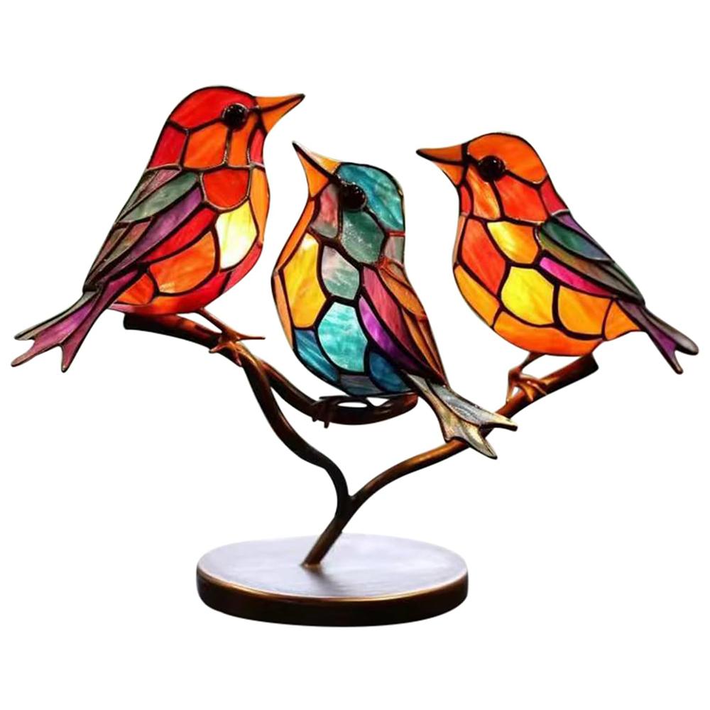 Colorful Bird Metal Desktop Ornament Home Office Flat Decorative Ornament,Different Direction 3-Bird A
Colorful Bird Metal Desktop Ornament Home Office Flat Decorative Ornament,Different Direction 3-Bird A