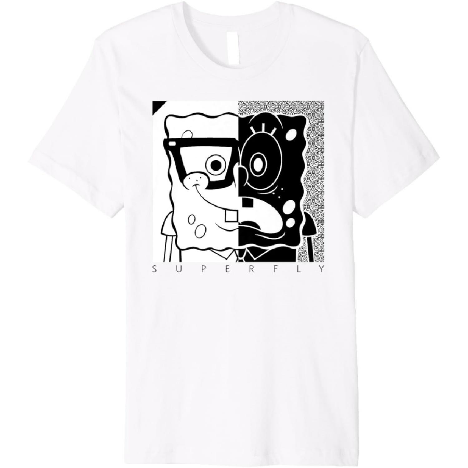 SpongeBob SquarePants Superfly black and white Premium T-Shirt XXXXXL білий
SpongeBob SquarePants Superfly black and white Premium T-Shirt XXXXXL білий