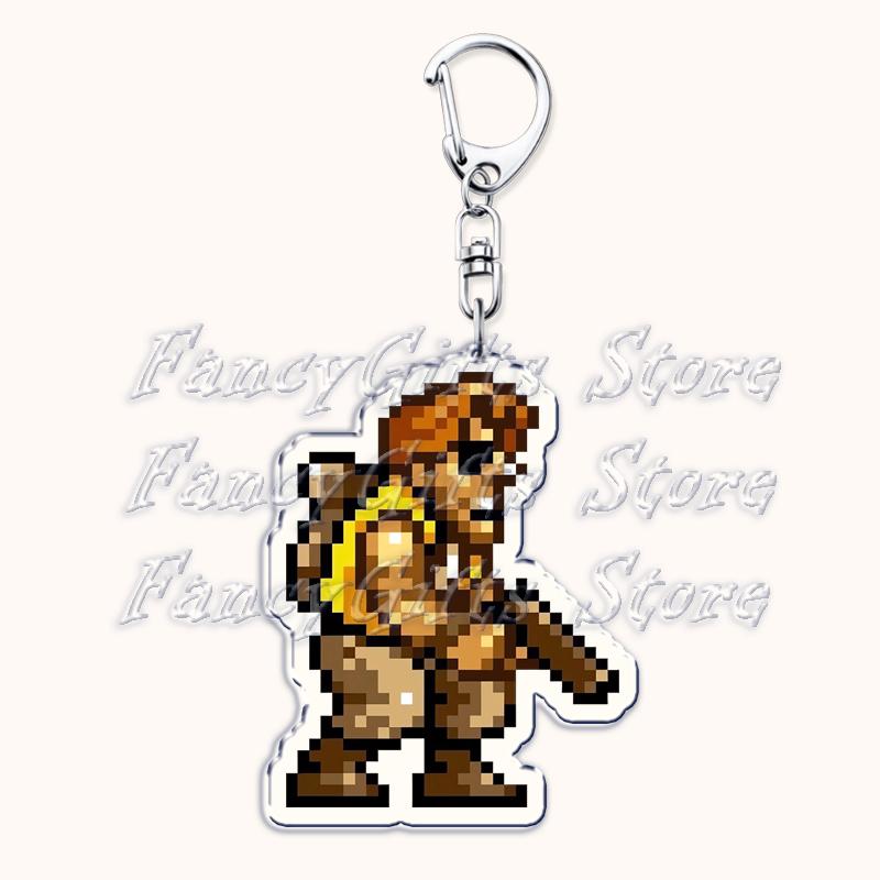 Classic Video Game Keychains for Accessories Bag Marco Rossi Fio Germi Eri Kasamoto Keyrings Jewelry Fans Gamers Gaming Gifts
Classic Video Game Keychains for Accessories Bag Marco Rossi Fio Germi Eri Kasamoto Keyrings Jewelry Fans Gamers Gaming Gifts