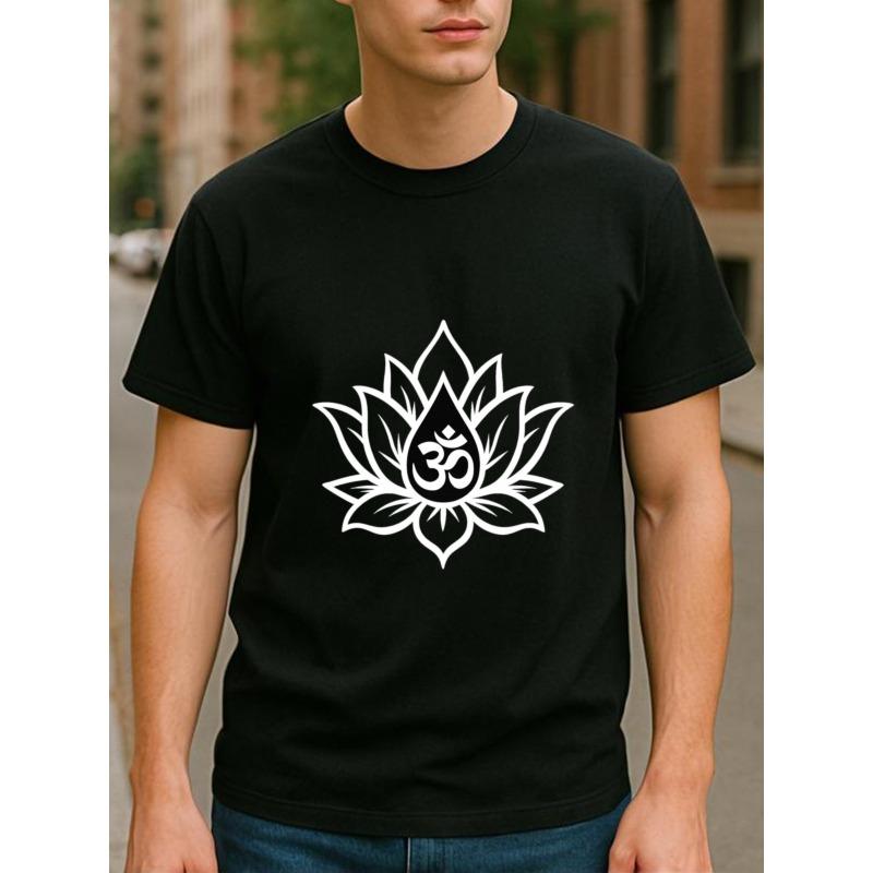 European Size Spiritual Lotus Creative | Casual Short-Sleeved T-shirt, Easy and Fashionable for Men, Suitable for Daily and Home Wear, Crew Neck 4xl чорний
European Size Spiritual Lotus Creative | Casual Short-Sleeved T-shirt, Easy and Fashionable for Men, Suitable for Daily and Home Wear, Crew Neck 4xl чорний