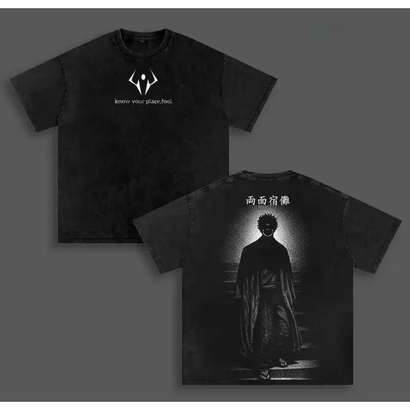 Ryomen Sukuna Jujutsu Kaisen T-shirt Anime Vintage Y2k Washed Tshirt Men Women Clothing Top Summer Short Sleeve Cotton Tee Shirt XXL
Ryomen Sukuna Jujutsu Kaisen T-shirt Anime Vintage Y2k Washed Tshirt Men Women Clothing Top Summer Short Sleeve Cotton Tee Shirt XXL