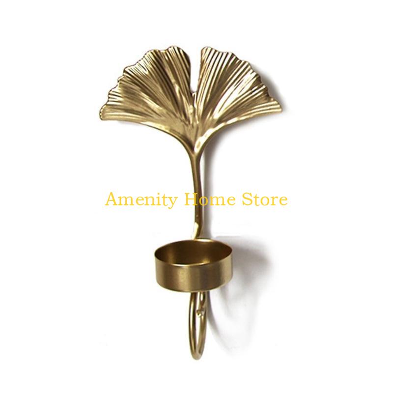F26C Metal Leaf Candle Holder Candlestick Nordic Style Wall Decoration Metal Leaf Rack in Golden Color for Home & Party Gift
F26C Metal Leaf Candle Holder Candlestick Nordic Style Wall Decoration Metal Leaf Rack in Golden Color for Home & Party Gift