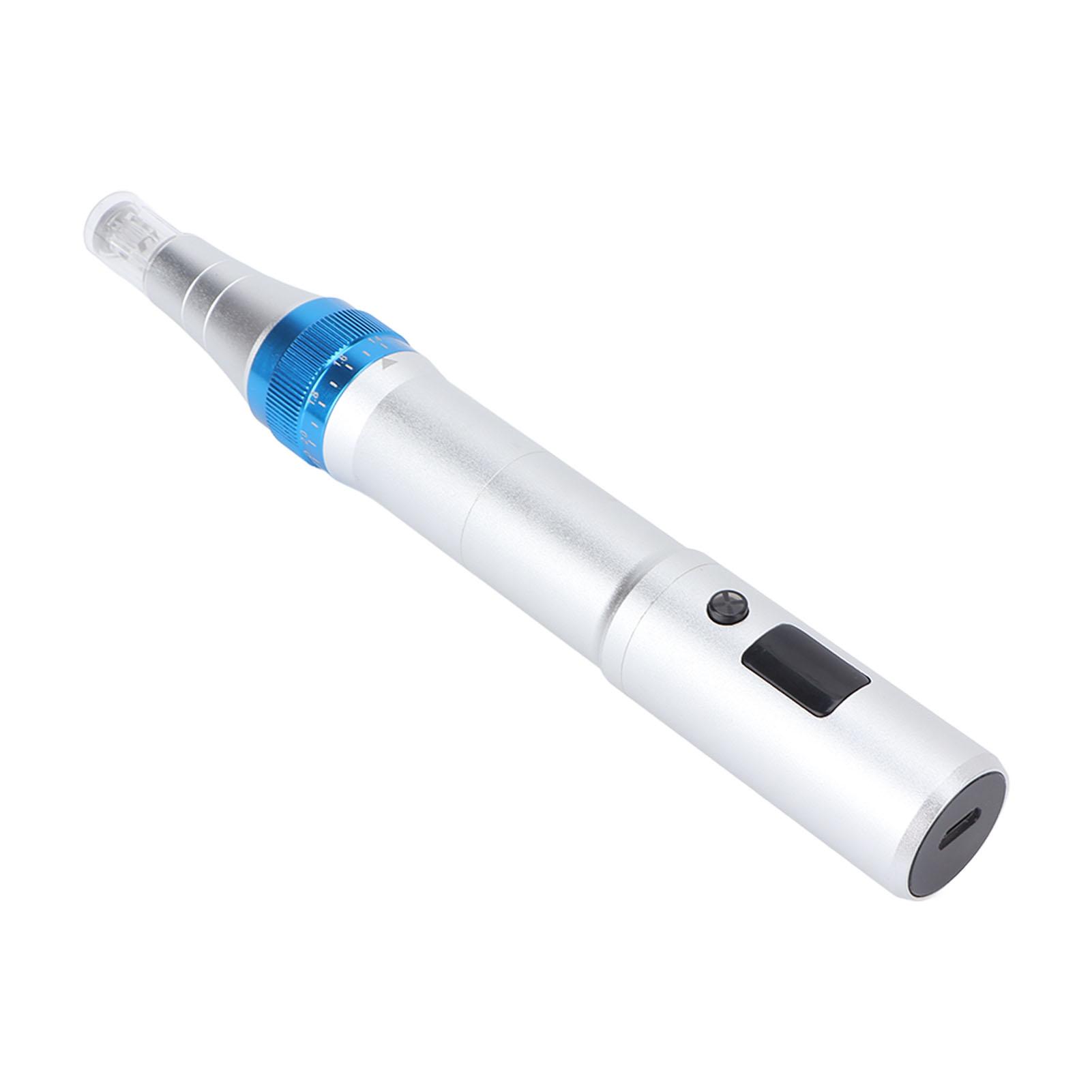 Micro Needle Pen Promote Absorption 5 Speed Gears Cordless Microneedling Pen for Beauty Skin
Micro Needle Pen Promote Absorption 5 Speed Gears Cordless Microneedling Pen for Beauty Skin
