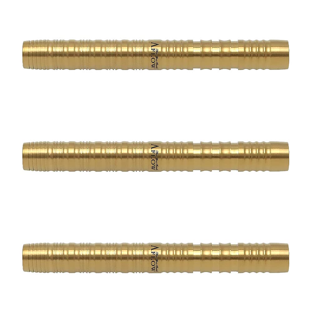 DYNASTY BLACK LINE Coated Eddie Gold 2BA Darts Set Shoji Fowlkes A-FLOW 1.1 (Edward Model)
DYNASTY BLACK LINE Coated Eddie Gold 2BA Darts Set Shoji Fowlkes A-FLOW 1.1 (Edward Model)