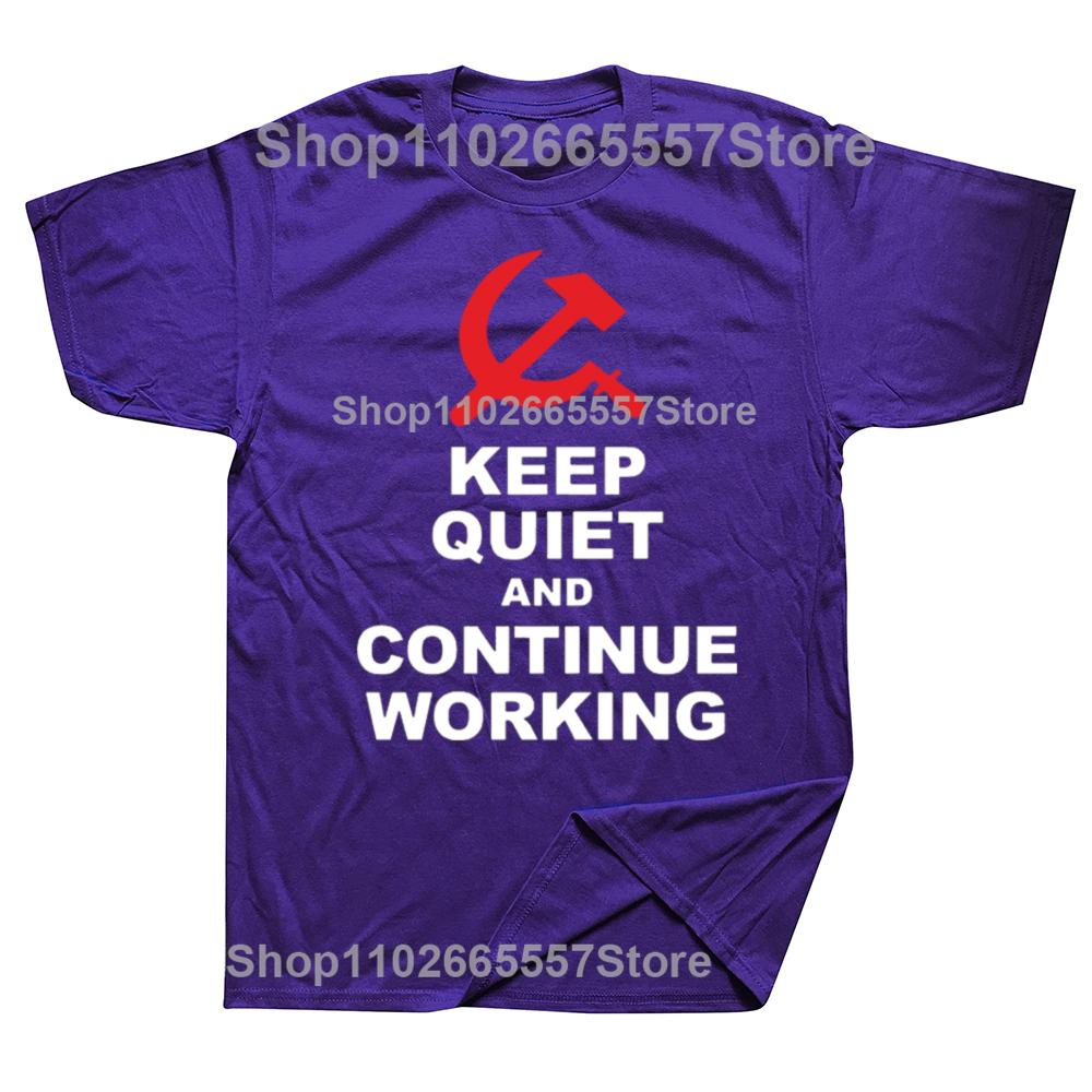 Funny Keep Calm Communis Tshirts Men Womens Fashion Casual Tshirt 100 Cotton Loose Oversized Marx Socialist T Shirt 4XL
Funny Keep Calm Communis Tshirts Men Womens Fashion Casual Tshirt 100 Cotton Loose Oversized Marx Socialist T Shirt 4XL