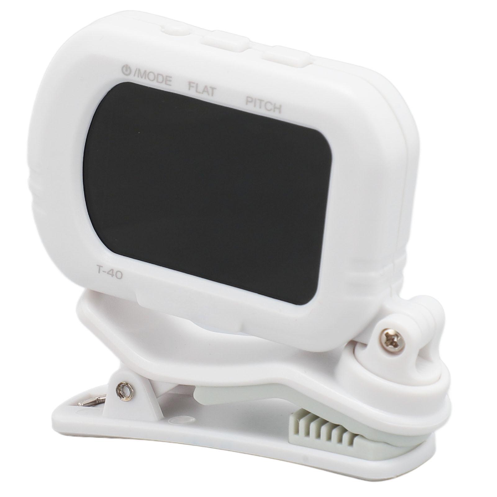 Clip On Tuner with LCD Digital Display Clip On Electronic Tuner for Acoustic Guitar Electric Guitar
Clip On Tuner with LCD Digital Display Clip On Electronic Tuner for Acoustic Guitar Electric Guitar
